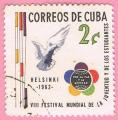 Cuba 1962.- Festival. Y&T 597. Scott 745. Michel 803.