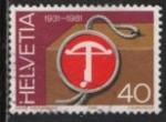 Suisse 1981; Y&T n 1136; 40c, Label Qualit Suisse