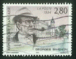 France 1994 - YT 2911 - oblitr - hommage  Georges Simenon