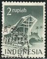 Indonesia 1949-50.- Casas. Y&T 362. Scott 326. Michel 34.