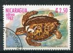 Timbre du NICARAGUA  PA  1982  Obl  N 1008  Y&T  Tortue