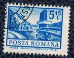 Roumanie 1972 Oblitr Used Arges barrage hydrolectrique SU