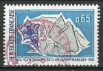 France 1974; Y&T n 1788; 0,65F, Centenaire du Club Alpin