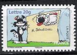 France 2006; Y&T n 3953 (aa 86); lettre 20g,  Cubitus, tte sur le timbre