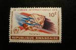 Rp. Rwandaise - Centenaire UIT 10c  Anne 1965 - Y.T. 108 - Neuf (*) Mint (MLH)