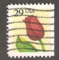 USA - Scott 2524e   flower / fleur