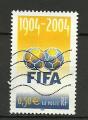 France timbre n 3671 oblitr anne 2004 Centenaire FIFA