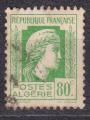 ALGERIE - 1944  - Marianne  - Yvert 212 oblitr