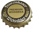 Capsule Bire Beer Crown Cap Franziskaner Premium Weissbier SU