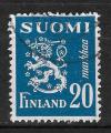 FINLANDE - 1950 - Yt n 367 - Ob - Srie courante 20m