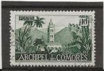 ARCHIPEL DES COMORES ANNEE 1950-52 Y.T N8 OBLI  Y.T 2022 
