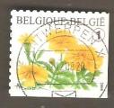 Belgium - SG 4174c  flower / fleur