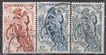 CAMEROUN N 289/291 de 1946 tous les timbres  ce type oblitrs