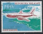 Madagascar - 1970 - Y & T n° 113 Poste Aérienne - Boeing 737 - O.