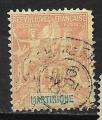 Martinique   - 1892 - YT   n 40 oblitr