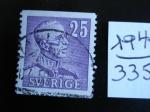 Sude - Anne 1948 -  Gustave V 25 violet - Y.T. 335 - Oblit. Used