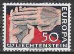 LIECHTENSTEIN N366* (europa 1962) - COTE 1.00 