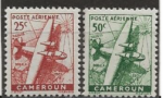 CAMEROUN 1943-44 PA Y.T N22-23 neuf** cote 1 Y.T 2022   