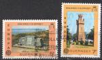 G-B Guernesey 1978; Y&T n 156 & 157;  5 & 7p Europa, monuments