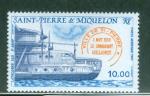 Saint Pierre & Miquelon 1987 Y& PA 65 neuf Bateau