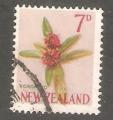 New Zealand - Scott 340c  flower / fleur