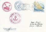 Lettre 1994 Base navale Adour - vedettes de l'Adour Athos/Aramis - timbre N2831