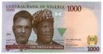 **   NIGERIA     1000  naira   2016   p-36n    UNC  **