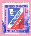 Repblica Dominicana 1974-80.- Escuela PTT. Y&T 51F. Scott 58. Michel 52.