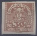 Autriche : timbre pour journaux n 47 x anne 1920