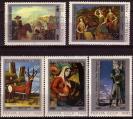 URSS 1981 - Peintures grgoriennes (5 val.) - YT 4860/64 **