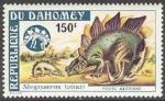 Dahomey (Rp.) 1974 - Animal prhistorique : stgosaure - YT PA 224 **