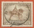 Venezuela 1951.- Estatua de Bolivar. Y&T 325. Scott C327. Michel 643.