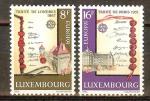 LUXEMBOURG N1002/1003** (europa 1982) - COTE 3.00 