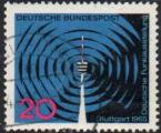 Allemagne Ouest/W. Germany 1965 - Expo. nationale de radiotlvision - YT 348 