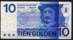 Billet de 10 Gulden des Pays-Bas 1968