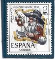 Timbre Espagne Oblitr / 1965 / Y&T N1333.