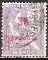 MAROC N 33 de 1911 oblitr cot 4
