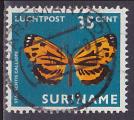 Timbre PA oblitr n 44(Yvert) Suriname 1972 - Papillon