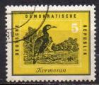 ALLEMAGNE (RDA) N 413 o Y&T 1959 Oiseaux (Cormoran)