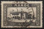 Maroc :  Y.T.133 -  la Hotel des Postes de Casablanca - oblitr - anne 1933
