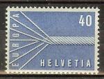 SUISSE N596* (europa 1957) - COTE 2.50 