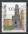 Allemagne - 1995 - Yt n 1644 - Ob - 100 ans glise du souvenir Empereur Guillau