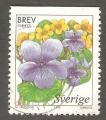 Sweden - Scott 2279   flower / fleur