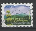 FRANCE 2009 YT N 306 OBL COTE 0.70 GENTIANE