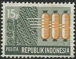 Indonesia 1969.- Plan quinquenal. Y&T 576. Scott 770. Michel 648A.