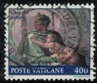 Vatican 1991 Oblitr Josiah Josias de Profil Restauration Chapelle Sixtine SU