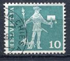 Timbre SUISSE 1960 - 63  Obl  N 644a  Fluorescent   Y&T   