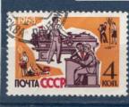Timbre URSS Oblitr / 1963 / Y&T N2631.