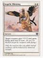 Carte Magic The Gathering / Angelic Blessing / 9 Edition.