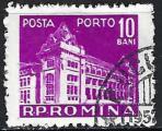Roumanie - 1957 - Y & T n° 123g Timbres-taxe - O.